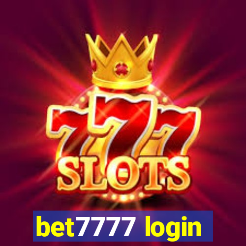 bet7777 login