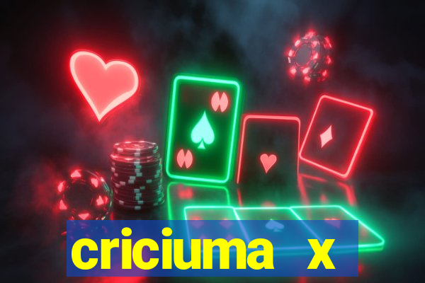 criciuma x fluminense palpite