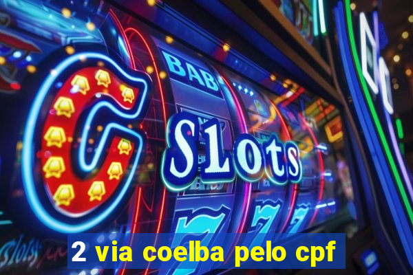 2 via coelba pelo cpf