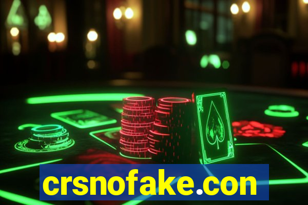 crsnofake.con