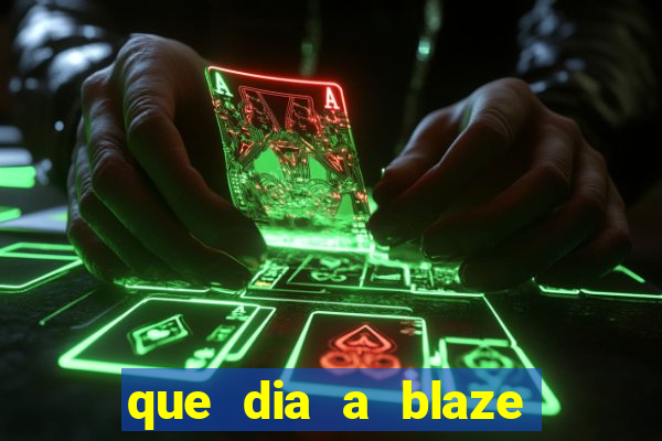 que dia a blaze paga o cashback