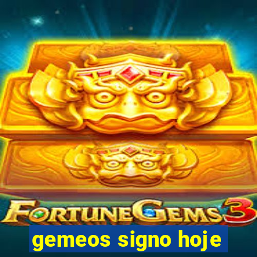 gemeos signo hoje