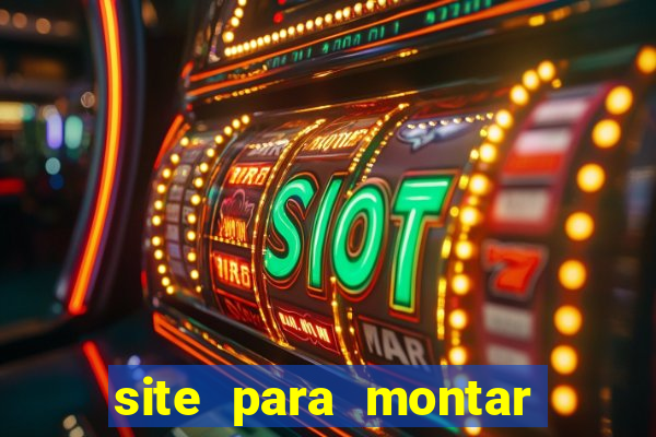 site para montar time de futebol