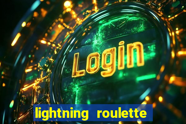 lightning roulette como jogar
