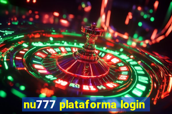 nu777 plataforma login