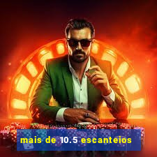 mais de 10.5 escanteios