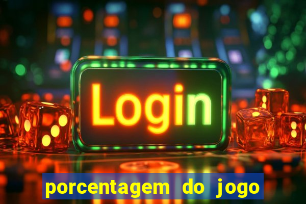 porcentagem do jogo fortune tiger