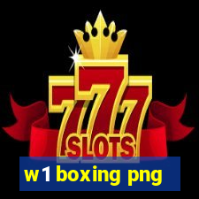 w1 boxing png