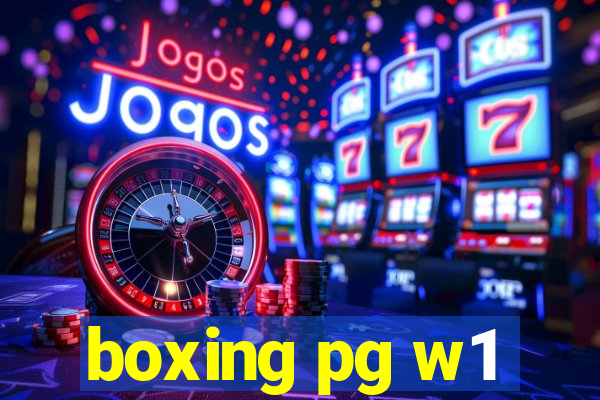 boxing pg w1