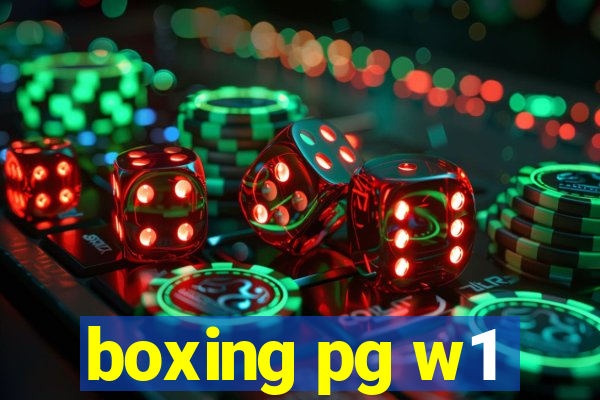 boxing pg w1