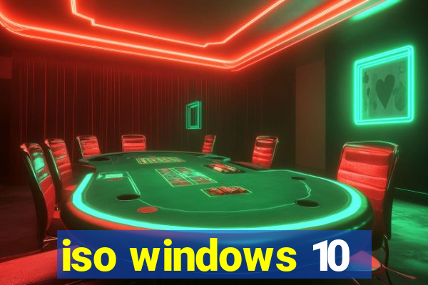 iso windows 10