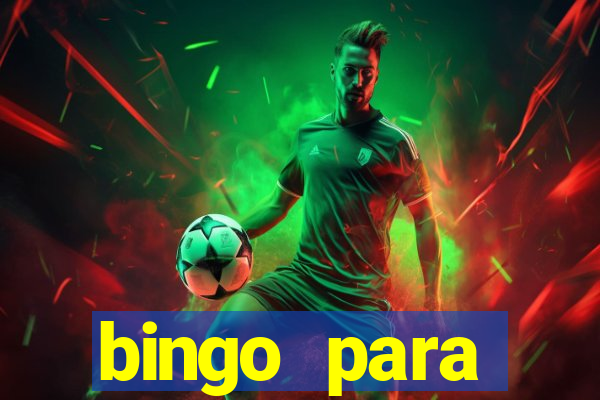 bingo para despedida de solteira para imprimir