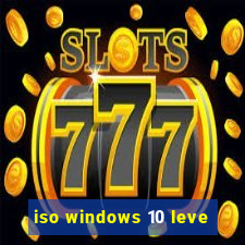 iso windows 10 leve