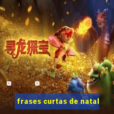 frases curtas de natal