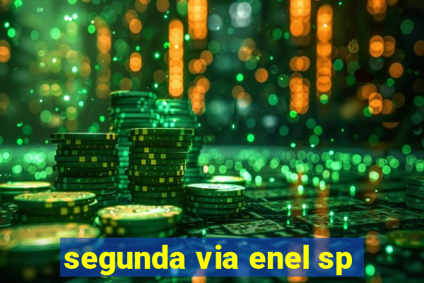 segunda via enel sp