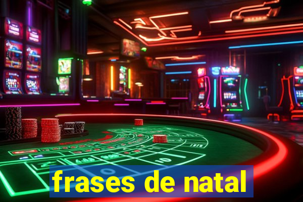 frases de natal