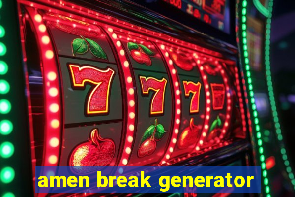 amen break generator