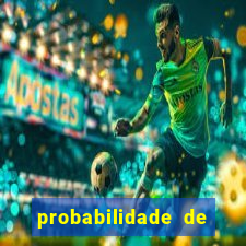 probabilidade de gol em um jogo