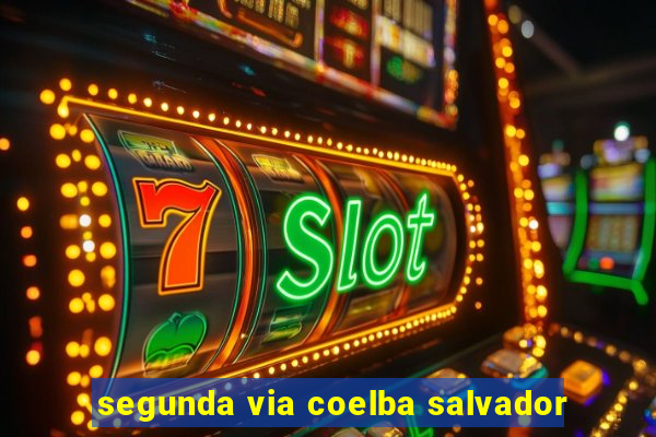 segunda via coelba salvador