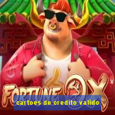 cartoes de credito valido