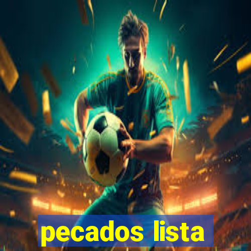 pecados lista