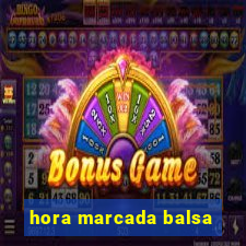 hora marcada balsa