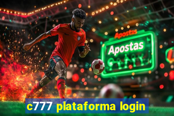 c777 plataforma login