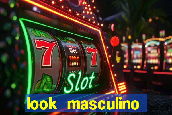 look masculino blazer cinza