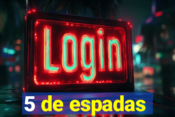 5 de espadas