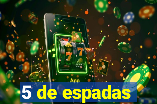 5 de espadas