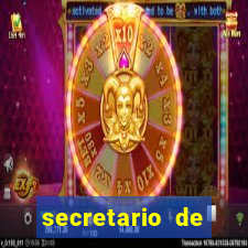secretario de esporte salario