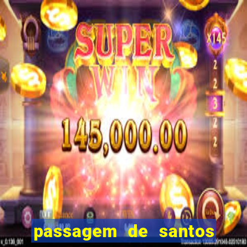 passagem de santos para guarulhos aeroporto