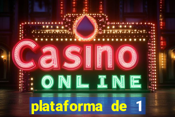 plataforma de 1 real fortune tiger
