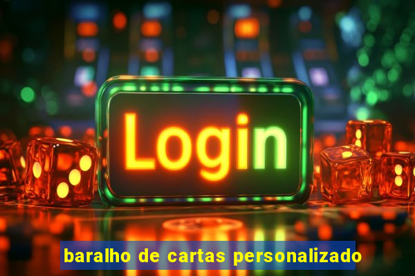 baralho de cartas personalizado