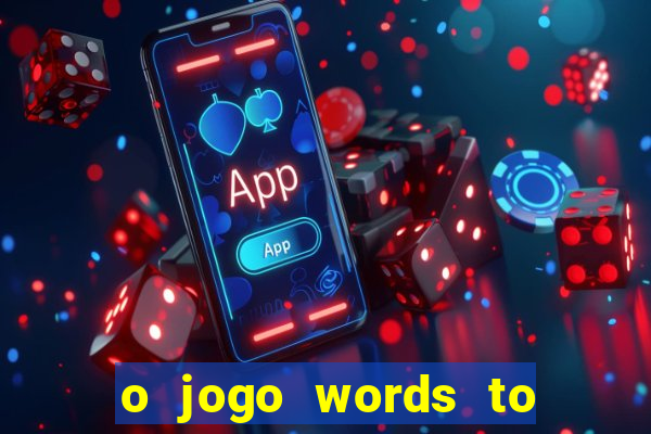o jogo words to win paga mesmo
