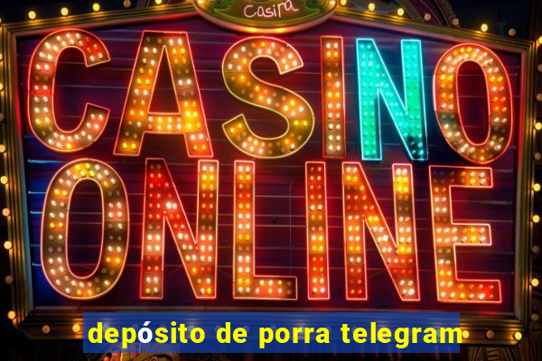 depósito de porra telegram