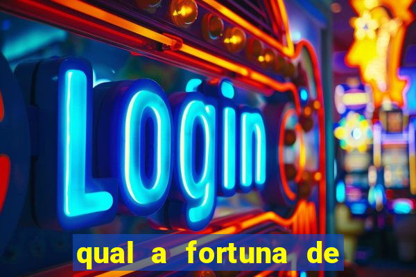 qual a fortuna de sorocaba cantor
