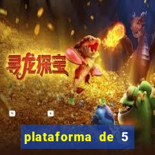 plataforma de 5 reais fortune tiger