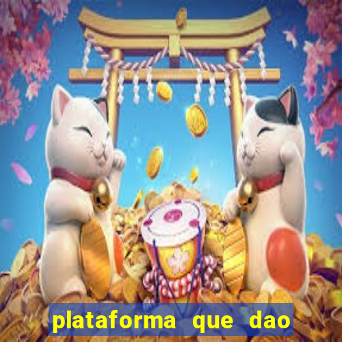 plataforma que dao bonus no cadastro