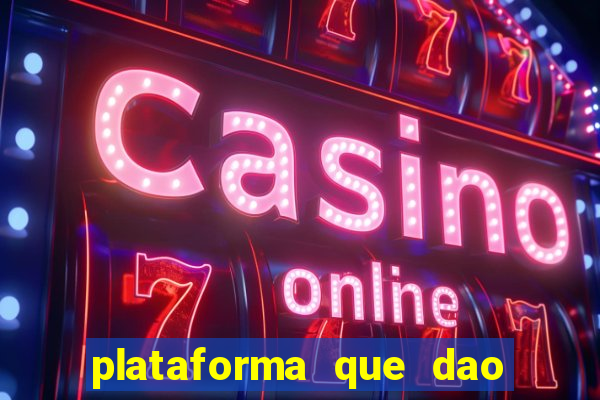 plataforma que dao bonus no cadastro