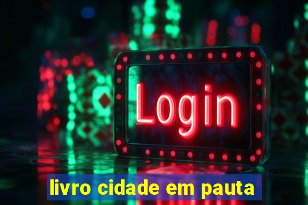 livro cidade em pauta