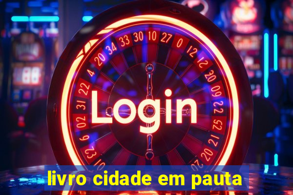 livro cidade em pauta