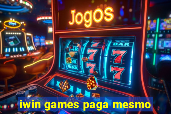 iwin games paga mesmo