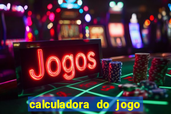 calculadora do jogo do bicho