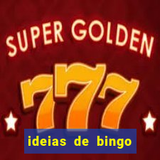 ideias de bingo para o natal