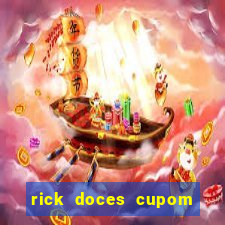 rick doces cupom primeira compra