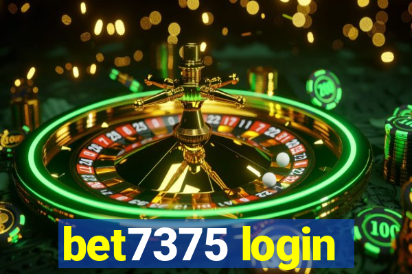 bet7375 login