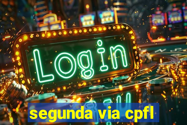 segunda via cpfl