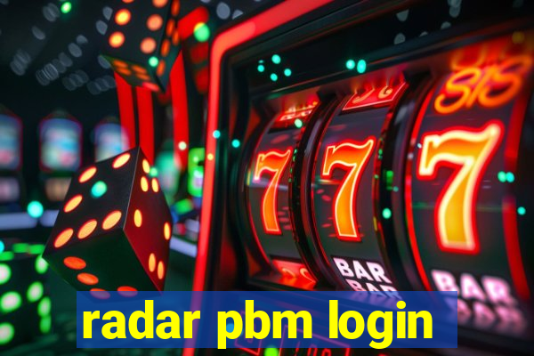 radar pbm login