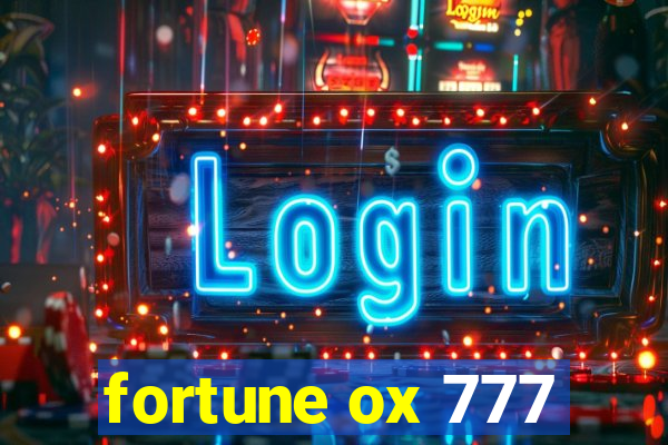 fortune ox 777